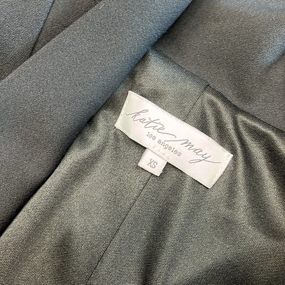 KATIE MAY Boss Lady Cape Minidress BLACK, SIZE XS 1356 - Picture 7 of 8